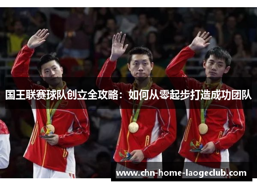 国王联赛球队创立全攻略：如何从零起步打造成功团队