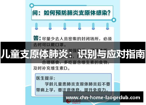 儿童支原体肺炎：识别与应对指南